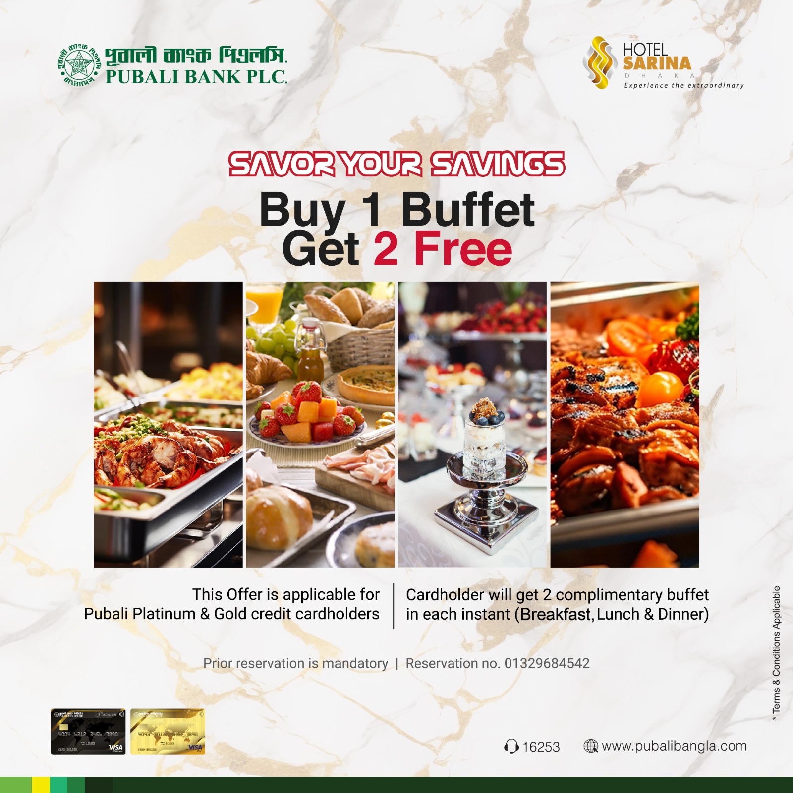 Buy One Get One Free Offer by Pubali Bank PLC.